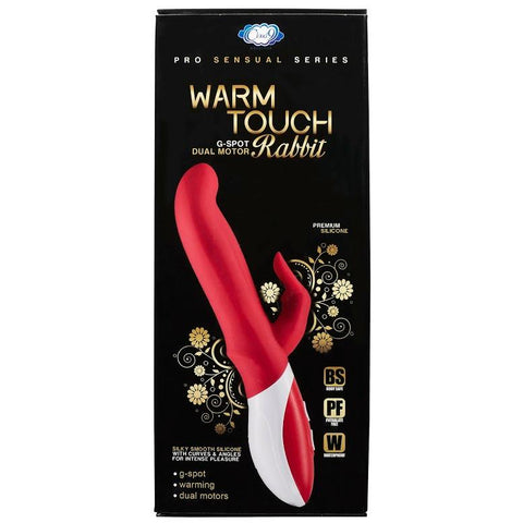 Warm Touch Rabbit Pink & White