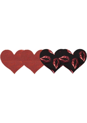 Pasties Pure Passion Hearts (peekaboos)