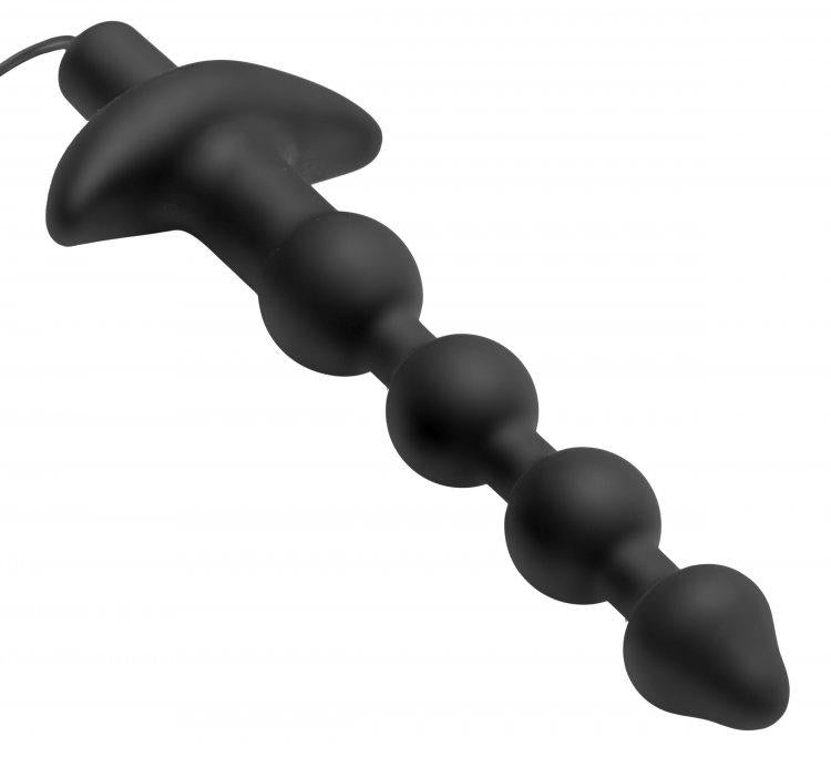 Master Series Beaded Anal Vibe W-remote