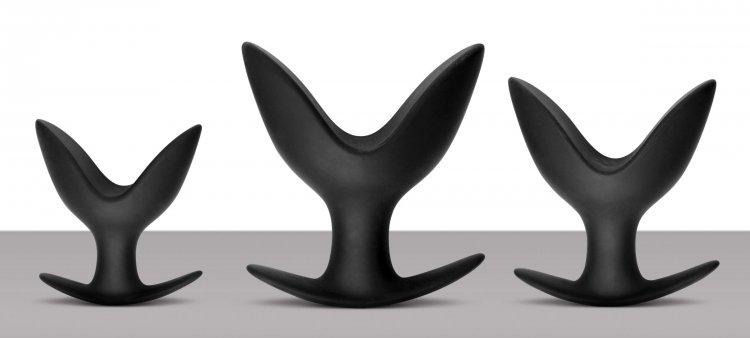 Master Series Ass Anchors 3 Pc Silicone Anal Anchor Set