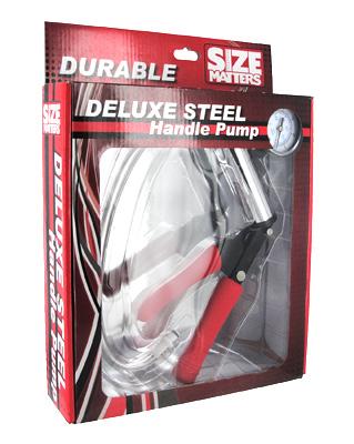 Size Matters Deluxe Metal Pump W-pressure Guage