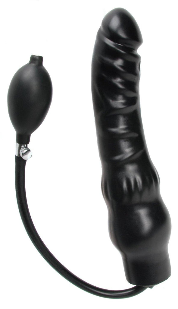 Trinity 4 Men Inflatable Penis 11in Black